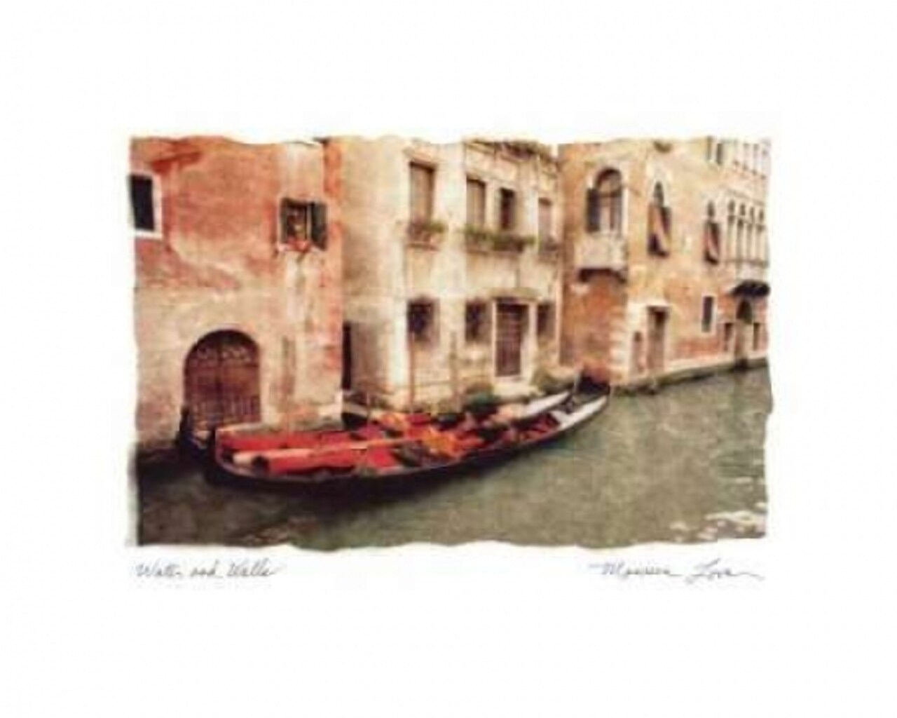 Water and Walls Poster Print by Maureen Love - Item # VARPDXLOV031